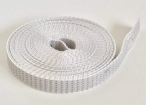 Bayram® 5m Rolladen Gurtband grau Gurt Rolladengurt 15 mm breit von Bayram