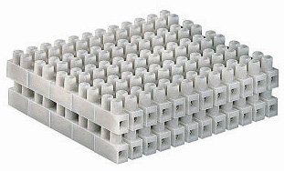 Bayram® Lüsterklemmen 6 mm², max. 10 A für Kabel-Ø 4,0-6,0 mm² 12 Stck Klemmen !!!!! nur 12 Klemmen kein Verpackung von Bayram