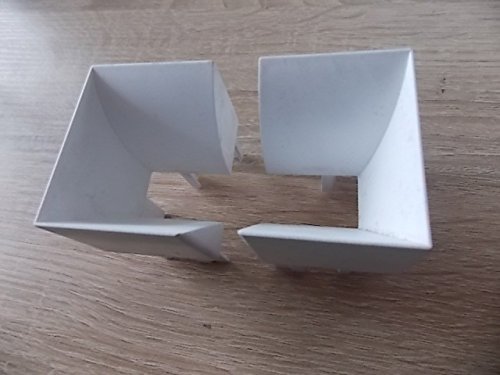 Bayram® Rolladen Einlauftrichter Satz 2 ST. PVC Rechts und Links verwendbar Set.nach Auswahl (Gealan) von Bayram