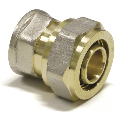 Klemmring Schraubfitting Klemmverschraubung Verbundrohr 16 20 26 32 Aluverbund (16 1/2 Innen Gewinde) von Bayram