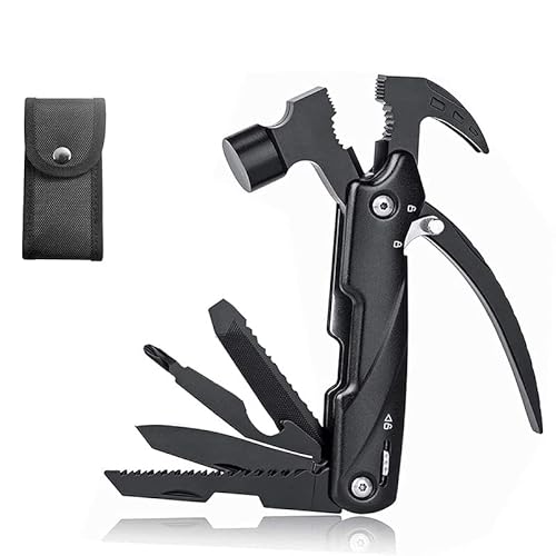 Multifunctional Hammer, 15 in 1 Multitool Hammer, Foldable Multifunctional Tools with Bottle Opener Screwdriver Gifts for Men, Multitool Tool for Outdoor, Camping, Emergency Exit Multifunctional Hammer, 15 in 1 Multitool Hammer, Foldable Multifunctional Tools with Bottle Opener Screwdriver Gifts for Men, Multitool Tool for Outdoor, Camping, Emergency Exit von Bayram