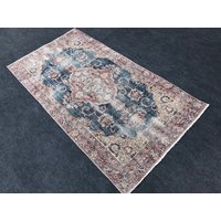 100x150 Vintage Teppich Oushak Blauer Kelim 100x150 Vintage Teppich Oushak Blauer Kelim von Bayramcraft