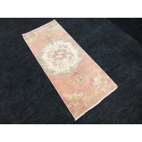 Vintage Oushak Teppichläufer Roter Teppich | 60x120cm von Bayramcraft