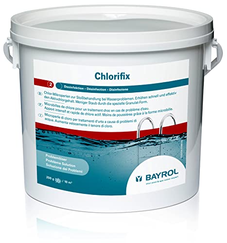 Chlorifix 5,0 kg Eimer von BAYROL - Chlor Mikro Kugeln - Chlorgranulat von Bayrol