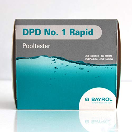 250 Bayrol Testtabletten DPD 1 Chlor-Wert für Pooltester von Bayrol