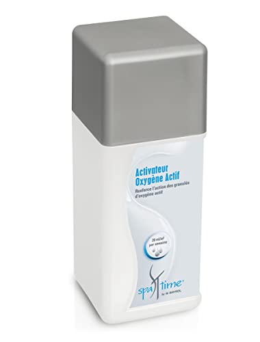 SpaTime by BAYROL Aktivsauerstoff-Aktivator 1,0 L -zur chlorfreien Wasserpflege mit Aktivsauerstoff- unterstützt und verstärkt die Wirkung von Aktivsauerstoff-Granulat - schaumfrei und pH-neutral SpaTime by BAYROL Aktivsauerstoff-Aktivator 1,0 L -zur chlorfreien Wasserpflege mit Aktivsauerstoff- unterstützt und verstärkt die Wirkung von Aktivsauerstoff-Granulat - schaumfrei und pH-neutral von Bayrol