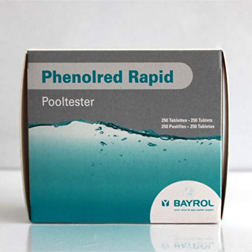 Bayrol 250 Testtabletten Phenol Red pH-Wert für Pooltester von Bayrol