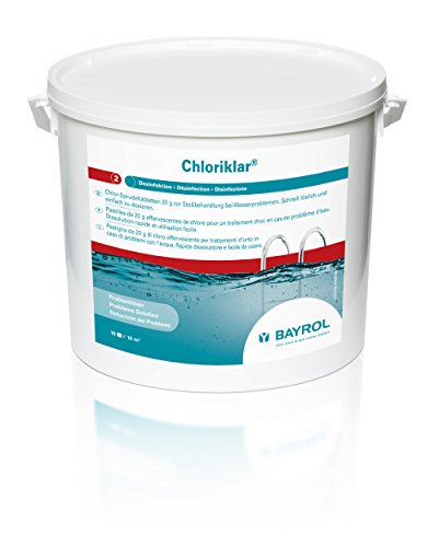 Bayrol Chloriklar® 10kg zur Stoßbehandlung bei Wasserproblemen von Bayrol