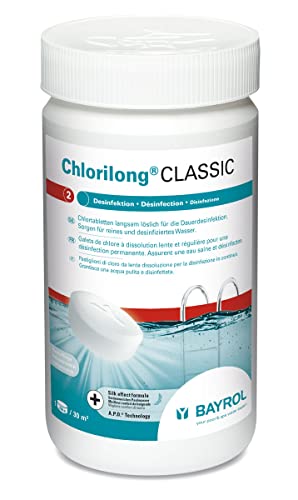 Bayrol Chlorilong Classic 1,25 kg Chlortablette 250 g zur Dauerdesinfektion Bayrol Chlorilong Classic 1,25 kg Chlortablette 250 g zur Dauerdesinfektion von Bayrol