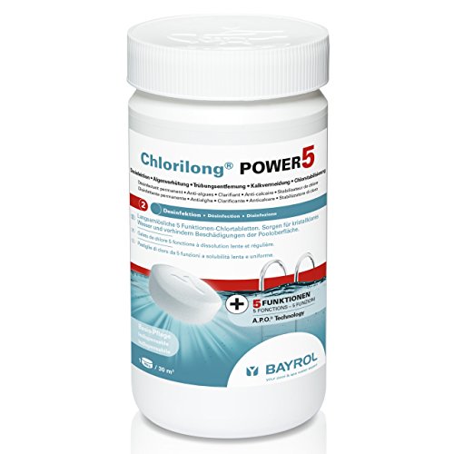 Bayrol Chlorilong Power 5 Multifunktionstablette à250g Chlordesinfektion 1,25kg von Bayrol