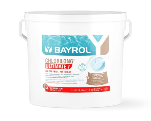 Bayrol Chlorilong Ultimate 7-10,2 kg Zwei-Phasen Chlor Tablette mit 7 Funktionen von Bayrol