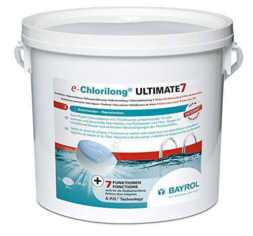 Bayrol – Chlortabletten Chlorilong Ultimate 7 Multifunktions-Chlortabletten. von Bayrol