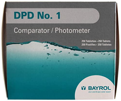 Bayrol DPD No. 1 Tabletten für elektronischen Pooltester Chlor/Bromwert 250 Tab von Bayrol