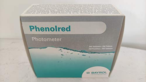 Bayrol Phenol red Tabletten für elektronischen Pooltester pH Wert 250 Tabletten von Bayrol