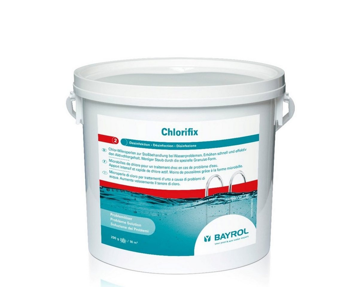 Bayrol Poolpflege Bayrol Chlorifix 10kg schnelllöslich Chlor Granulat Desinfektion Pool von Bayrol