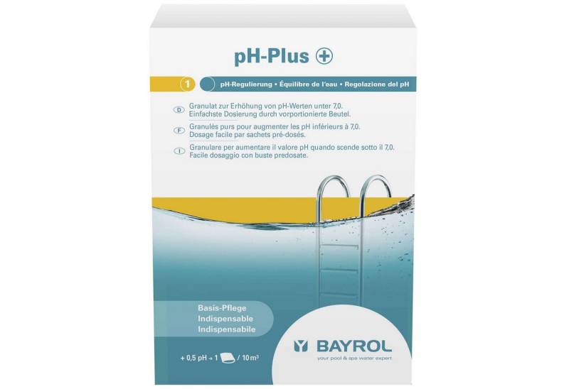 Bayrol Poolpflege Bayrol Granulat pH erhöhen pH-Plus 1,5 kg Pool von Bayrol