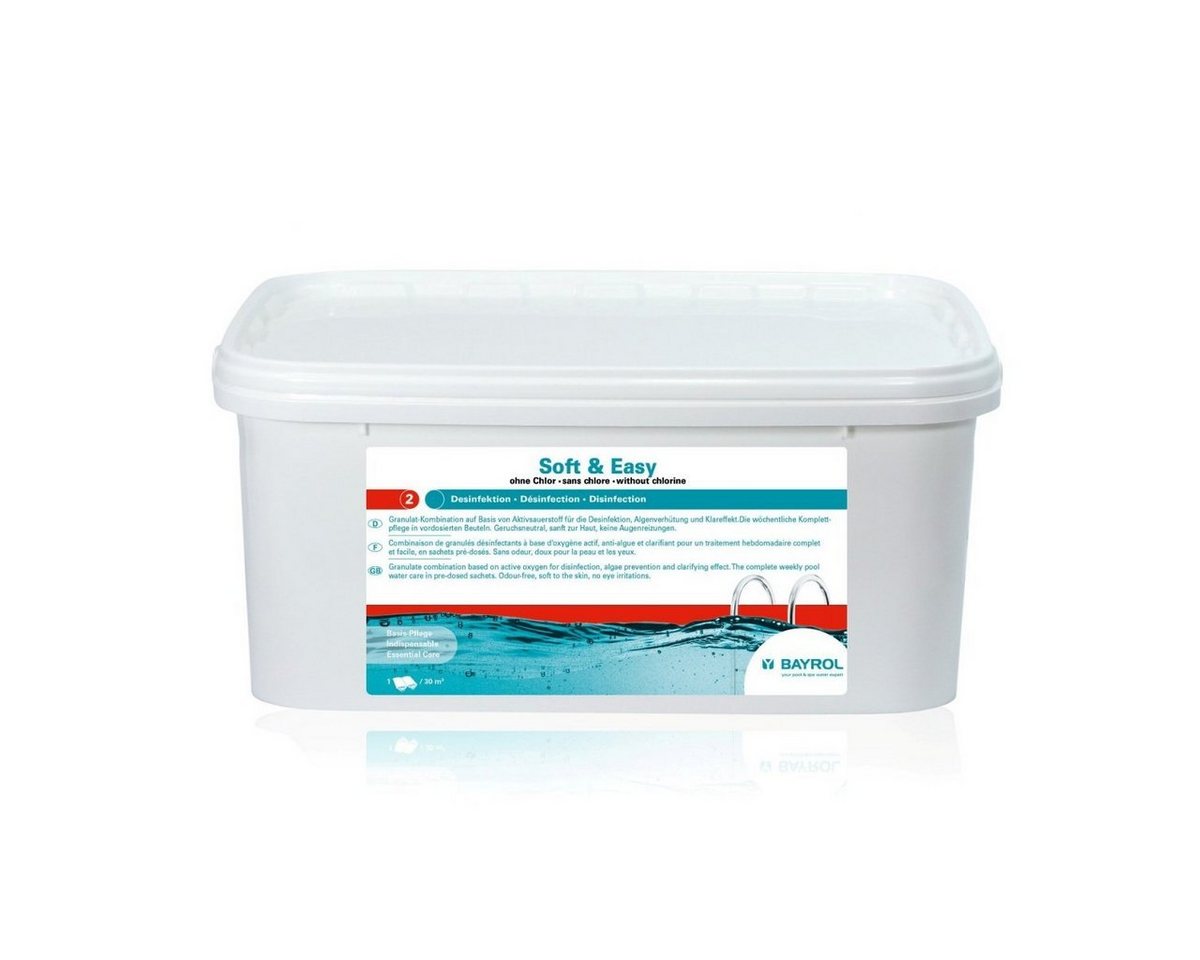 Bayrol Poolpflege Bayrol Soft & Easy 20m³ 8 Beutel 2,24kg Aktivsauerstoff Desinfektion von Bayrol