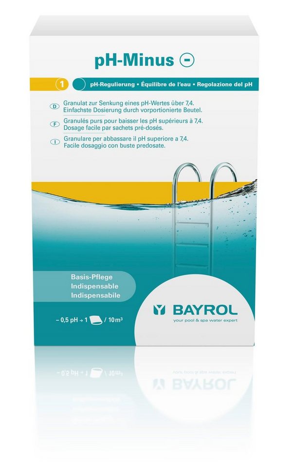 Bayrol Poolpflege Bayrol pH Minus Senker 4 x 500g 2kg von Bayrol