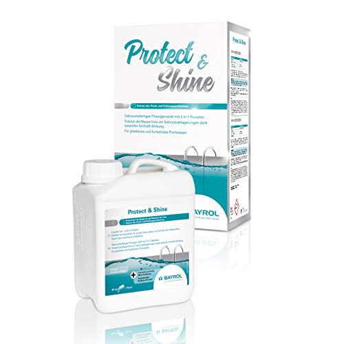 Bayrol Protect & Shine 2 L Komfort Pflege zur Trübungsentfernung 1195350 von Bayrol