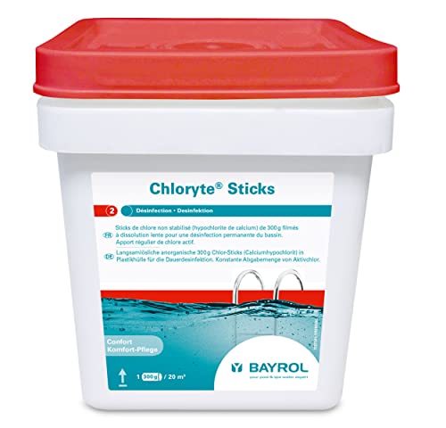 Bayrol langsamer chlorstift 300 g 4,5 kg chloryte sticks Bayrol langsamer chlorstift 300 g 4,5 kg chloryte sticks von Bayrol