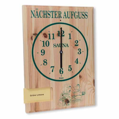 Sauna Aufguss Uhr Sauna Aufguss Uhr von Bayrol