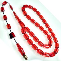 Tesbih Eski Osmanlı Ates Usta Selçuk Kamacı Old Faturan Amber Misbaha Rosary von Baytotal