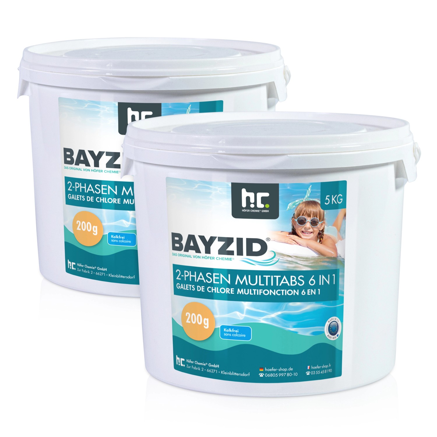 Bayzid 6in1 2-Phasen-Multitabs 200g 2 x 5kg Bayzid 6in1 2-Phasen-Multitabs 200g 2 x 5kg von Bayzid