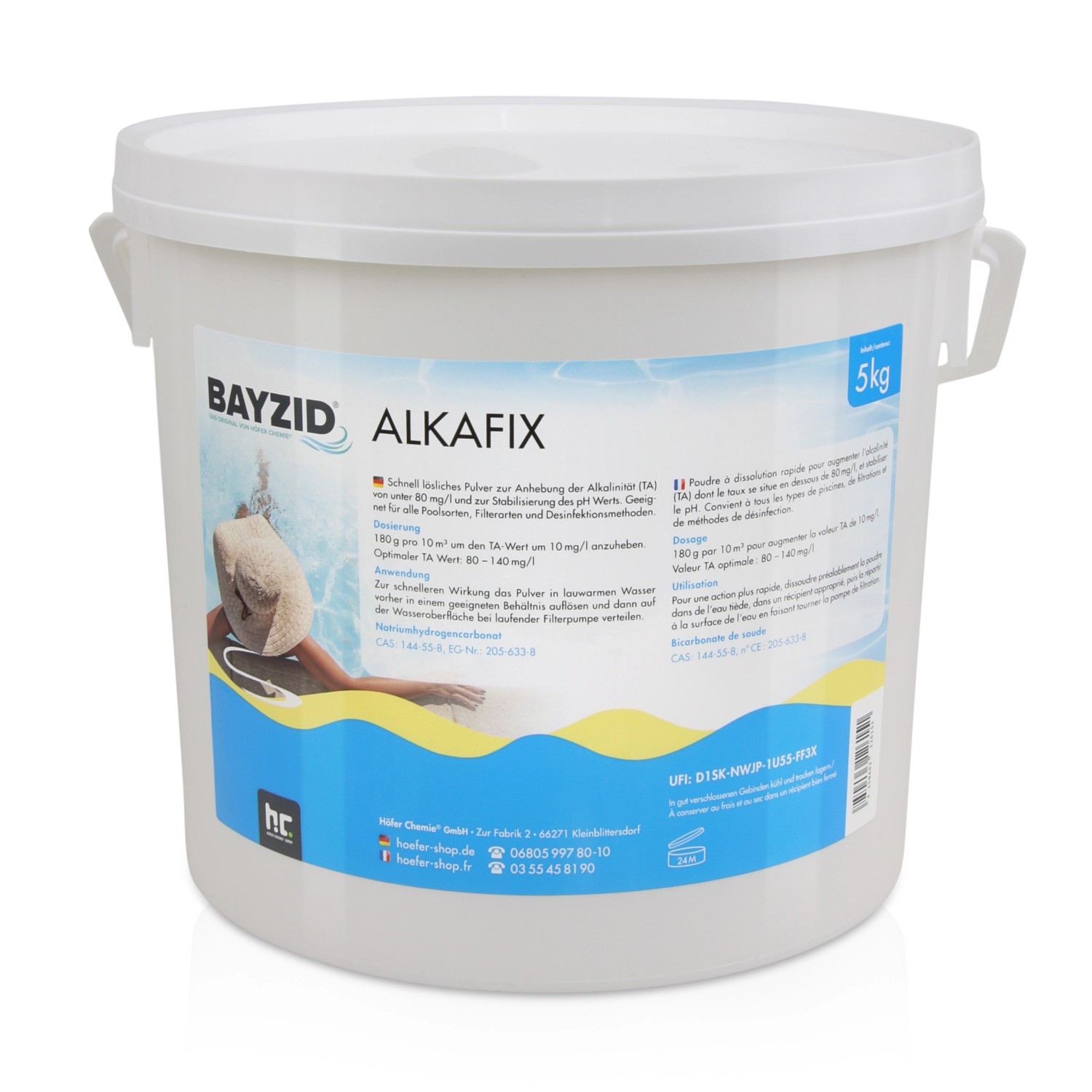 Bayzid Alkafix zur Anhebung der Alkalinität TA 2 x 5kg von Bayzid