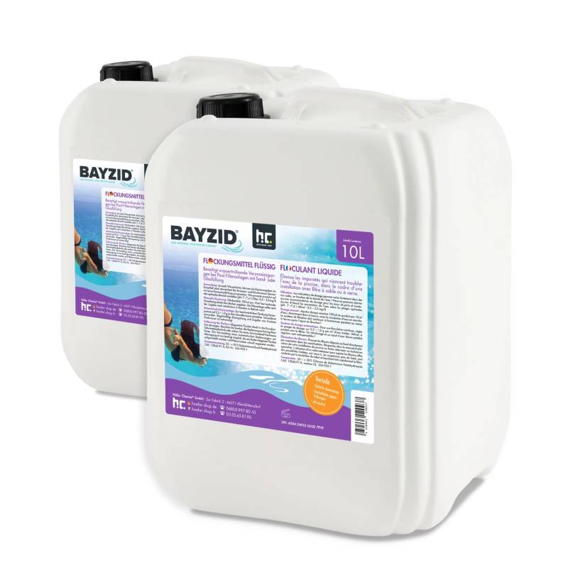 Bayzid Flockungsmittel Flüssig 2 x 10l von Bayzid