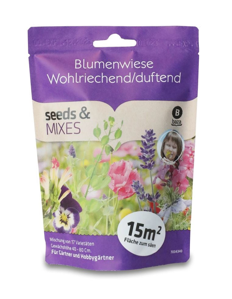Baza Seeds Blumenwiese wohlriechend - duftend von Baza Seeds
