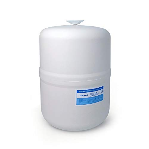 Druckwassertank für häusliche Umkehrosmoseanlagen. Gesamtkapazität 12 Liter. Nutzbare Wasserkapazität: 10 l. Zugelassen für Wasser für den menschlichen Gebrauch. Bbagua. von Bbagua