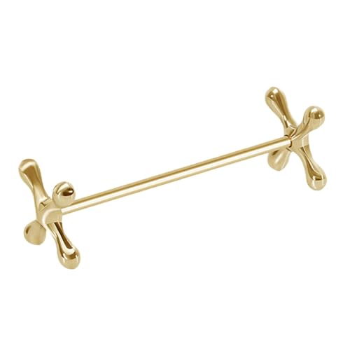 Essstäbchenhalter aus Edelstahl, Essstäbchenhalter aus Edelstahl – Wiederverwendbarer Essstäbchenhalter in Gold, rutschfest, Gabelhalter, Tischgabelhalter von Bbbabeslk