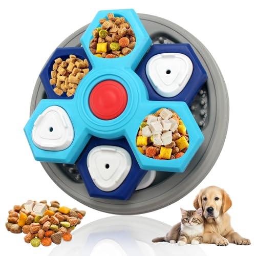 Futternapf für Hunde mit langsamem Füttern, Futterschale für Hunde, langsamer Futternapf für Katzenfutter, interaktiver Futternapf für kleine und mittelgroße Hunde und Katzen, Futternapf Futternapf für Hunde mit langsamem Füttern, Futterschale für Hunde, langsamer Futternapf für Katzenfutter, interaktiver Futternapf für kleine und mittelgroße Hunde und Katzen, Futternapf von Bbbabeslk