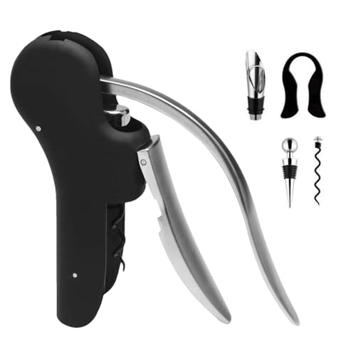 Manueller Weinflaschenöffner, Weinflaschenöffner-Set, 5X Schwanen-Flaschenöffner, schnelles Weinöffnungswerkzeug in Schwanenform für Restaurant mit kurzer Manueller Weinflaschenöffner, Weinflaschenöffner-Set, 5X Schwanen-Flaschenöffner, schnelles Weinöffnungswerkzeug in Schwanenform für Restaurant mit kurzer von Bbbabeslk