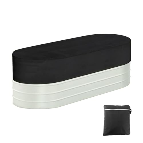 Poolabdeckung – Abdeckung für erhöhten Pool | Winterabdeckung zum Schutz von Pools | wasserdichte Staubschutzabdeckung, dicke Abdeckung aus Oxford-Gewebe 420D von Bbbabeslk