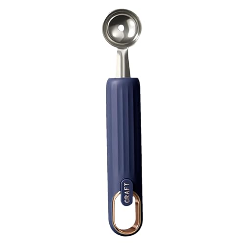 Scooper Wassermelonenschneider, Wassermelonenschneider, Wassermelonenschneider, Obstlöffel, Wassermelonenlöffel, Eislöffel, Metall-Eislöffel, von Bbbabeslk