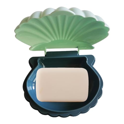 Seifenbox in Muschelform, Seifenbox in Muschelform, Seifenschale für Spülbecken, selbstentleerende Seifenkiste mit Muschel-Design, Sparschale für E Seifenbox in Muschelform, Seifenbox in Muschelform, Seifenschale für Spülbecken, selbstentleerende Seifenkiste mit Muschel-Design, Sparschale für E von Bbbabeslk