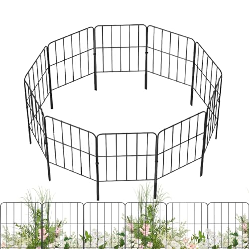 Tierbarriere für Gartenzaun - kleine dekorative Metallzäune | Garten-Rankgitter, C-Panel, Zaunpaneel aus Metalldraht, Sichtschutz aus Metall Tierbarriere für Gartenzaun - kleine dekorative Metallzäune | Garten-Rankgitter, C-Panel, Zaunpaneel aus Metalldraht, Sichtschutz aus Metall von Bbbabeslk