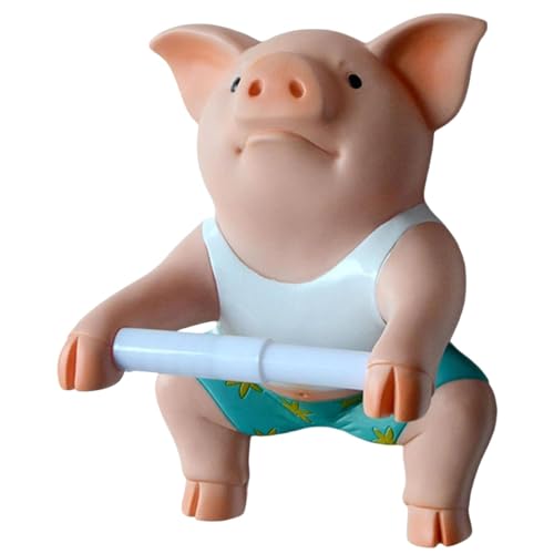 Toilettenpapierhalter mit Schweine- , Toilettenpapierhalter aus rosa Schwein, wandmontierter Toilettenpapierhalter in Form eines Schweins, Toilettenpapierhalter ohne Perf Toilettenpapierhalter mit Schweine- , Toilettenpapierhalter aus rosa Schwein, wandmontierter Toilettenpapierhalter in Form eines Schweins, Toilettenpapierhalter ohne Perf von Bbbabeslk