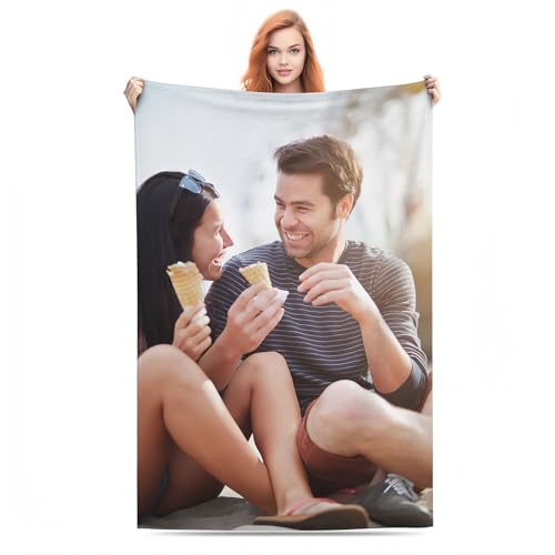 Bbflyper Personalisierte Decke,Fotodecke Individueller mit Foto Collage/Text/Bild,Flanell Decke Selbst Gestalten Foto für Ehemann Paare-1 Foto,120×200 cm Bbflyper Personalisierte Decke,Fotodecke Individueller mit Foto Collage/Text/Bild,Flanell Decke Selbst Gestalten Foto für Ehemann Paare-1 Foto,120×200 cm von Bbflyper