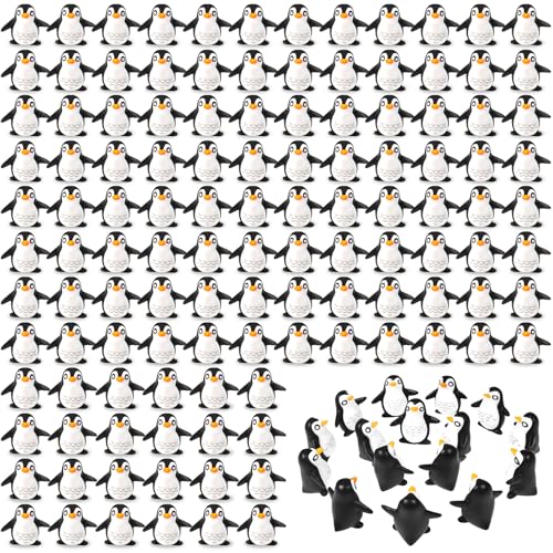 Bbiamsleep Miniatur-Pinguin-Figuren, Mini-Pinguin-Figuren aus Kunstharz, für Feengarten, Mikro-Landschaft, Winter-Weihnachtsdekoration, 130 Stück Bbiamsleep Miniatur-Pinguin-Figuren, Mini-Pinguin-Figuren aus Kunstharz, für Feengarten, Mikro-Landschaft, Winter-Weihnachtsdekoration, 130 Stück von Bbiamsleep