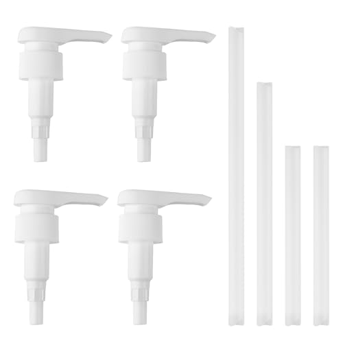 4 Stk Dosierpumpe 1L Sirup für Best Body Nutrition, Dosierspender für Body Nutrition Vital Drink, Pumpspender für Sirup Spender Sirupspender für 28/410 Gewinde Flasche(mit 163/190/210mm Schläuchen) 4 Stk Dosierpumpe 1L Sirup für Best Body Nutrition, Dosierspender für Body Nutrition Vital Drink, Pumpspender für Sirup Spender Sirupspender für 28/410 Gewinde Flasche(mit 163/190/210mm Schläuchen) von Bbtcxjs