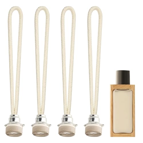 4 Stück Duftlampe Docht für Lampe Berger, Ersatz Docht für Berger Lampe Dochte, Öllampe Ersatzdocht Ersatz Luft Kontrolle Katalytischer Brenner Lampe Dochte für Aromatherapie Heim Dekoration(18mm) von Bbtcxjs