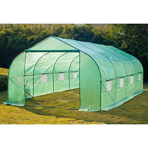 Bc-elec 5662-0502 Tunnel Gewächshaus 6m x 3m x 2m 18m² von Bc-elec