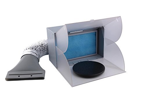 Bc-elec BD-512 AIRBRUSH ABSAUGANLAGE LACKIERKABINE SPRÜHKABINE ABSAUGKABINE MIT LED BELEUCHTUNG von Bc-elec