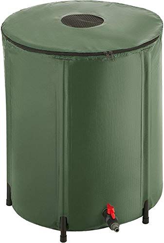 Bc-elec - BS400008 Regentonne 200L 60x72cm Regenwassertank Wassertank Regenwasserfass Zisterne Tank mit Gartenschlauch Ausgang von Bc-elec