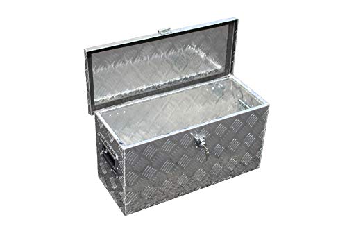 Bc-elec - NETTB-17 Werkzeugkoffer ALU, Aufbewahrungsbox Aluminium-Transportbox für Fahrzeug 60x25x30cm 40 Liter von Bc-elec