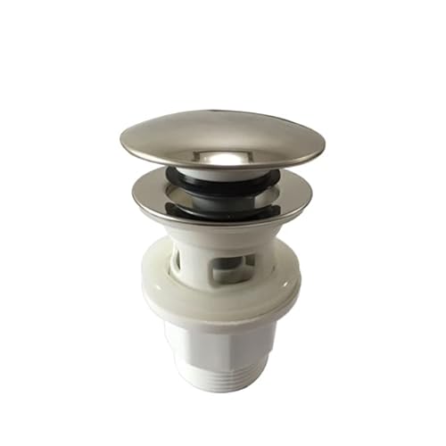 Bc-elec - W030B Pop-up Waschbeckenablauf Ablaufgarnitur Spülbeckenablauf mit Überlauf Klick-Klack-Abfluss von Bc-elec