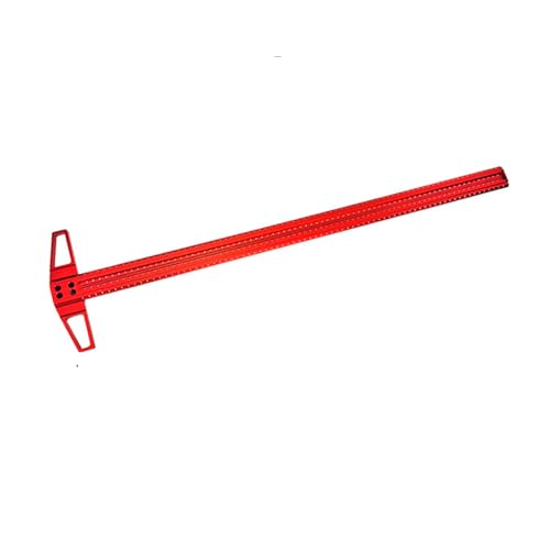 Bceer 300-1000MM T-Lineal Präzisionsmarkierung Aluminiumlegierung Holzbearbeitung Scribe Marking Gauge Lineal Zum Anreißen Von Durchgestrichenen Löchern Messwerkzeug(Size:1000mm) von Bceer