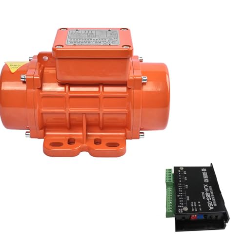 Bceer Starker Vibrationsmotor Bürstenlose DC-VibrationsmotorenIP65 Staubgeschützt 12V、24V、36VMit SteuerungPulversieb Nachgeschaltetes Material(Color:12V-100W-1.3KN) von Bceer